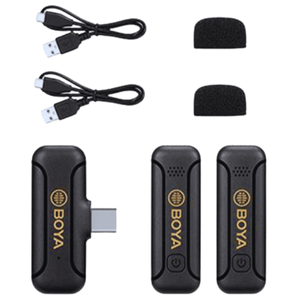 BOYA BY-WM3T2-U2 Mini 2.4GHz Wireless Microphone For Android device - BOYA Microphone