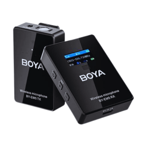 BOYA BY-EM5-K1 UHF Wireless Microphone System - BOYA Microphone