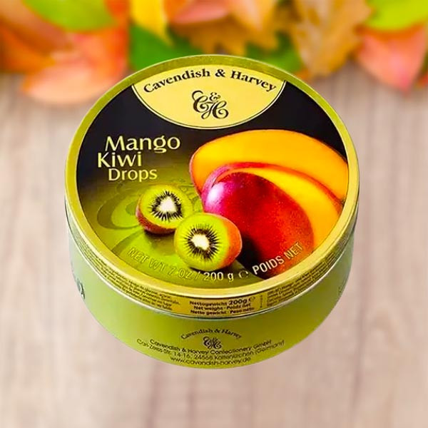 Cavendish & Harvey Mango and Kiwi Drops - 200g