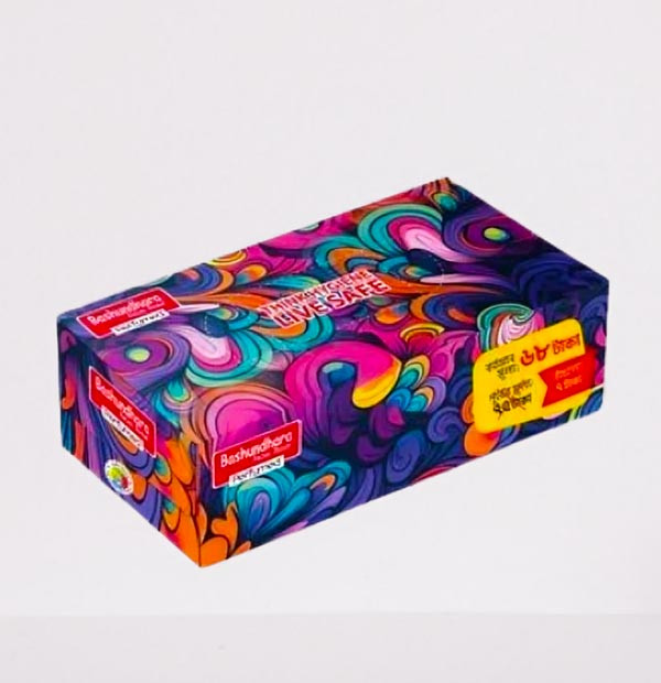 Bashundhara Facial Tissue 100X2 ply - (Facial Tissue Perfumed)