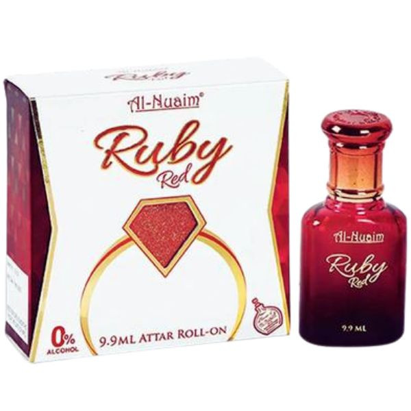 Al-Nuaim Ruby Red Attar (আতর) - 9.9 ml