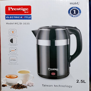 Prestige Electric Kettle 2.5L (Model MC/3535) | Quick, Efficient & Hassle-Free Boiling