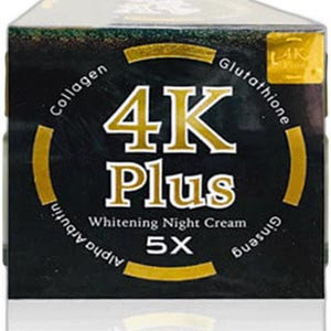 4K Plus Whitening Night Cream | Thailand | 5X