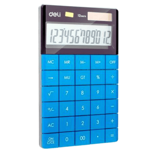 Deli E1589 Calculator Plastic-12 Digits