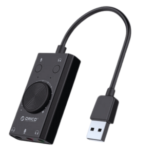 Orico SC2- BK Usb 2.0 External Stereo Sound Card