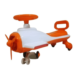 AirCraft Color Orange and White For Kids - Code 10430