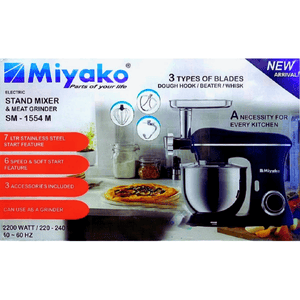 Miyako Mixer & Meat Grinder SM-1554 M