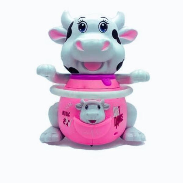 Dancing Cute Cow Toy With Lights and Music (Dancing_Cow)