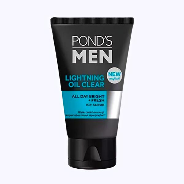 Pond's Men Facewash Lightning Oil Clear | Pond's Men Face wash