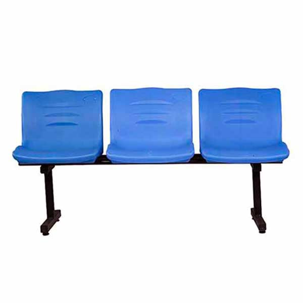 Waiting Chair Regal Metal Waiting Chair Blue