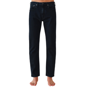 TM005 Tapered Blue Black Jeans For Men's