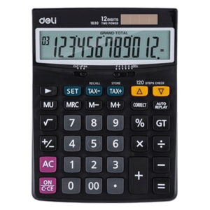 Deli E1630 Calculator - Black