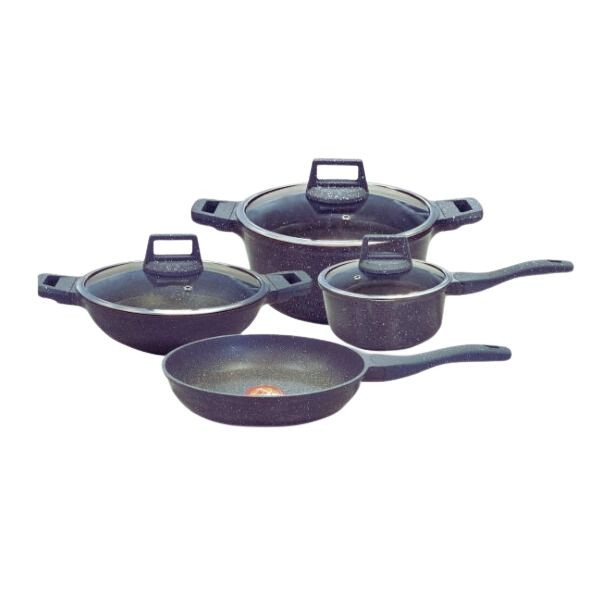 Kiam 7 Piece Cookware Set Perfect for Home Cooking