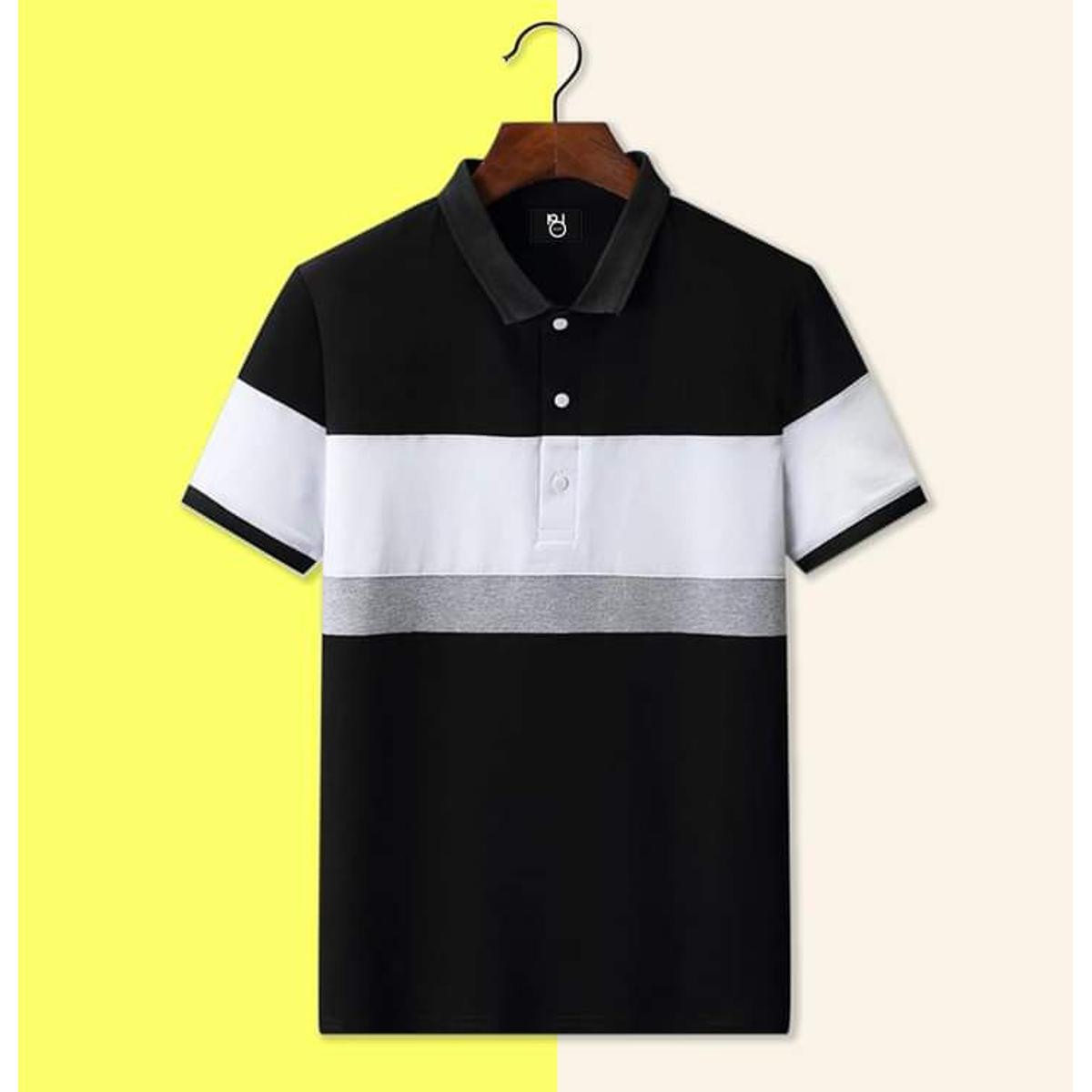 Premium Cotton Contrast Polo T-Shirt For Men - Polo T Shirt For Men - Polo T Shirt Premium Cotton Contrast Polo T-Shirt For Men - Polo T Shirt For Men - Polo T Shirt