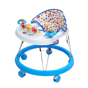 RFL Jim & Jolly (939300) Smile Baby Walker Melody Cyan Blue & White