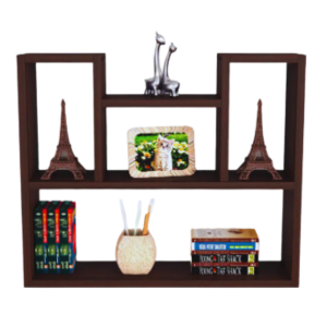 Book Shelf | Wall Mount Book Organizer- Bookcases & Shelving