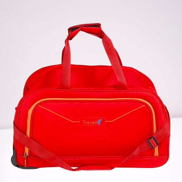 Travello Knight Duffel Bag 20 Inch Red - Travello