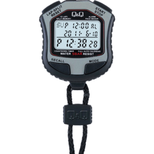 Digital Stop Watch Q And Q Black - HS45J002Y