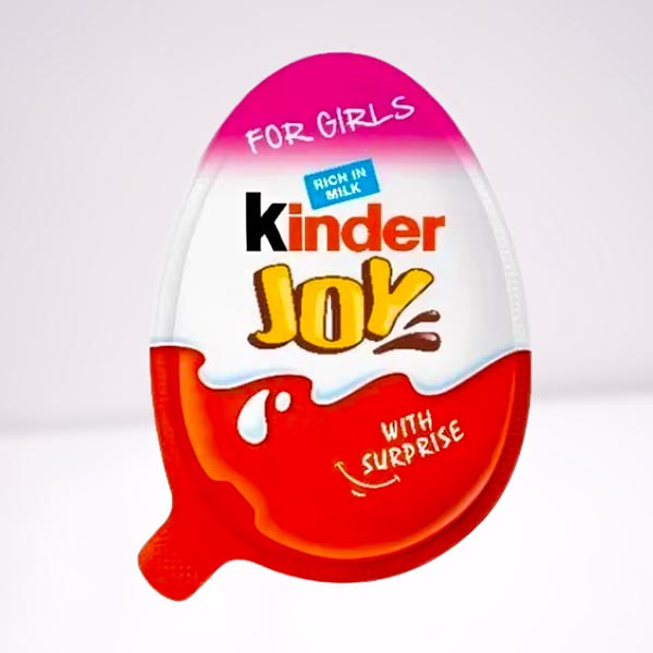 Kinder Joy Chocolates Egg for (Girls) - 20g